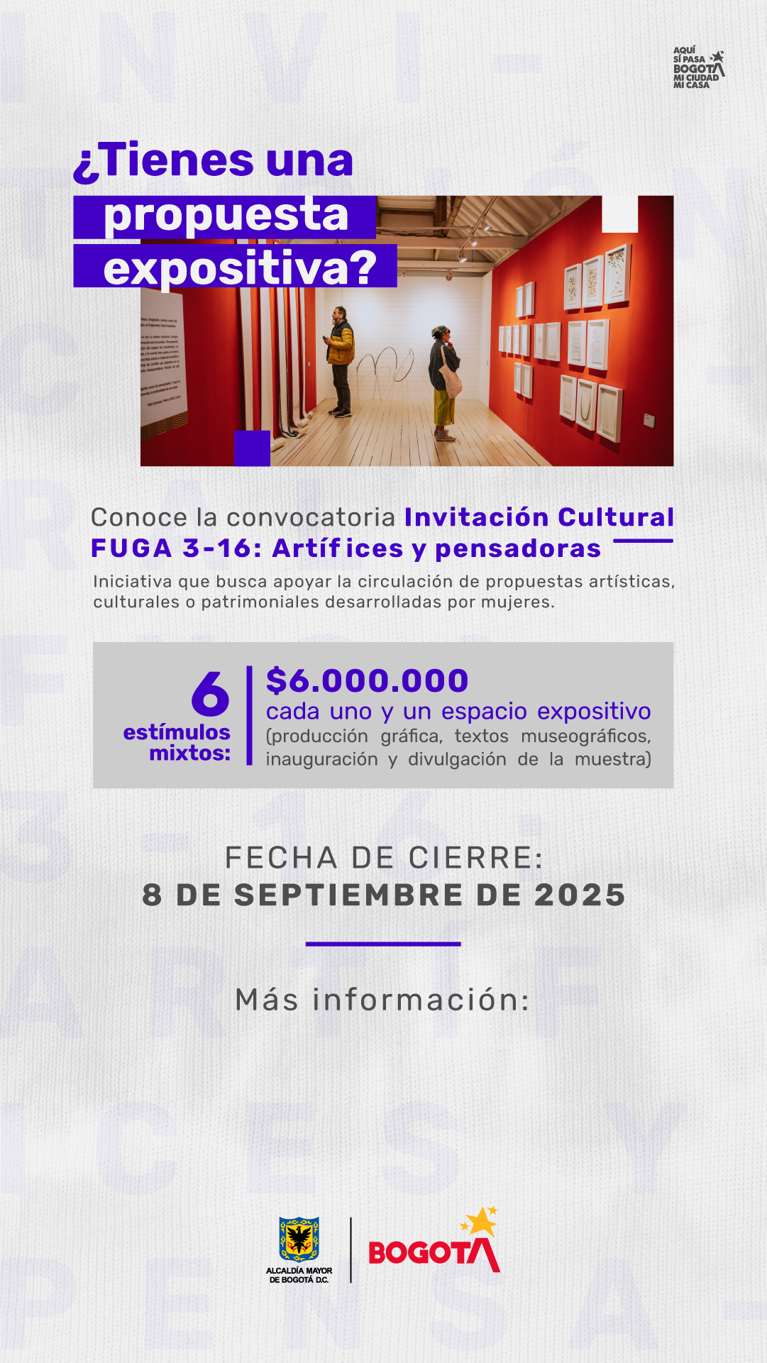 convocatoria FUGA2025