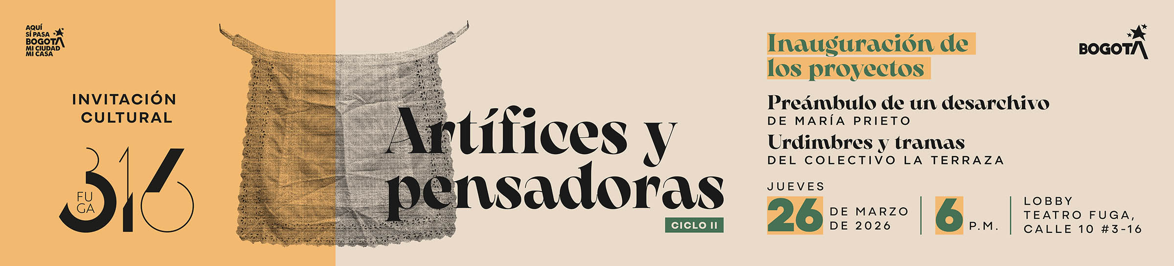 artífices y pensadoras expo de la FUGA