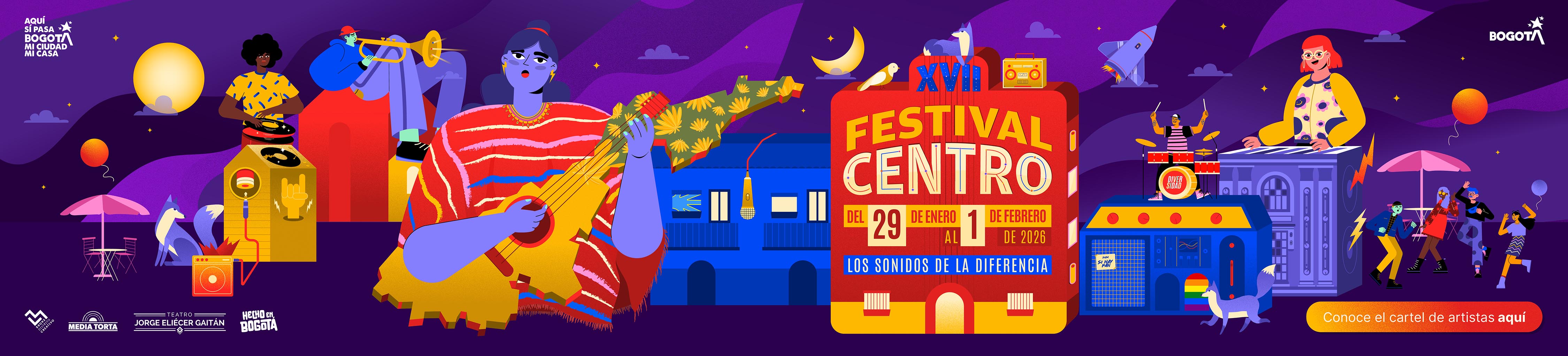 cartel festival centro 2026