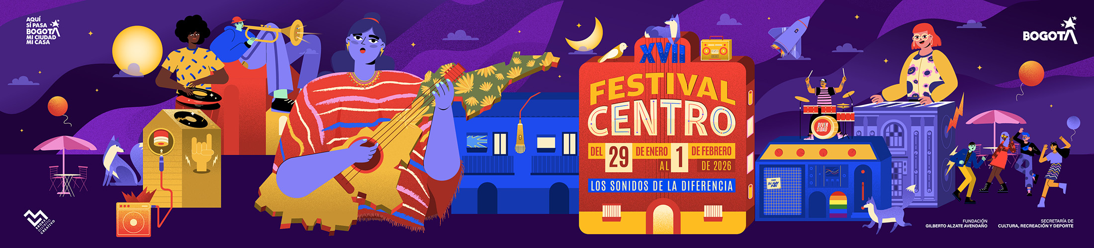 imagen banner de festival centro 2026