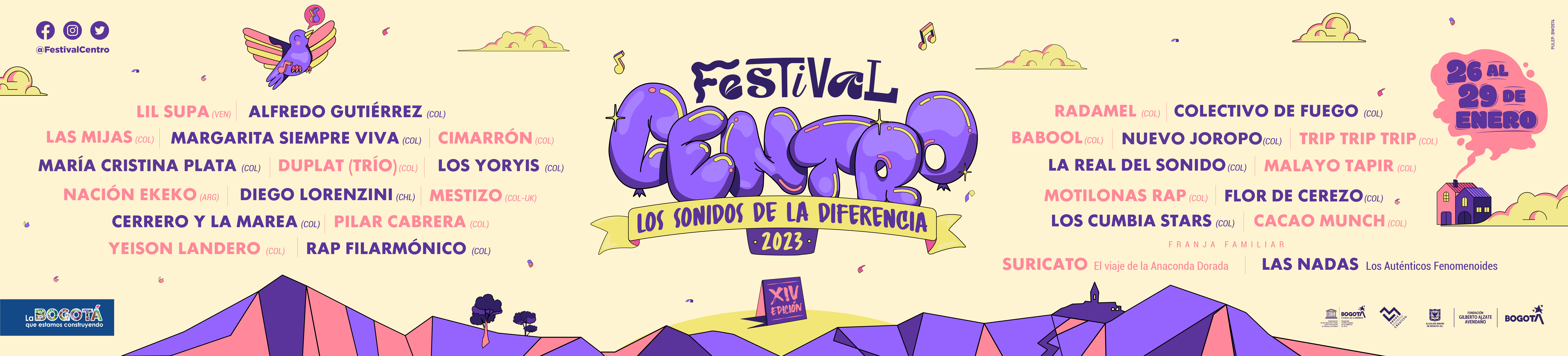 Cartel Festival Centro