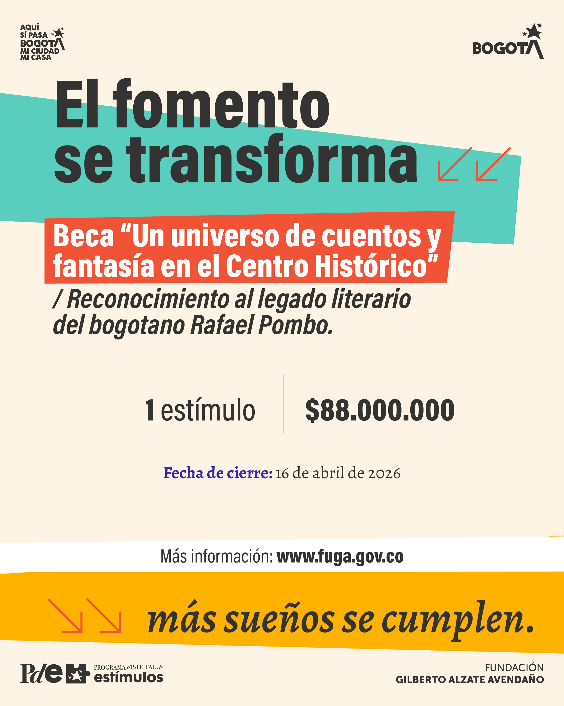 Un Universo de Cuentos y Fantasía en el Centro Histórico / Reconocimiento al legado literario del bogotano Rafael Pombo