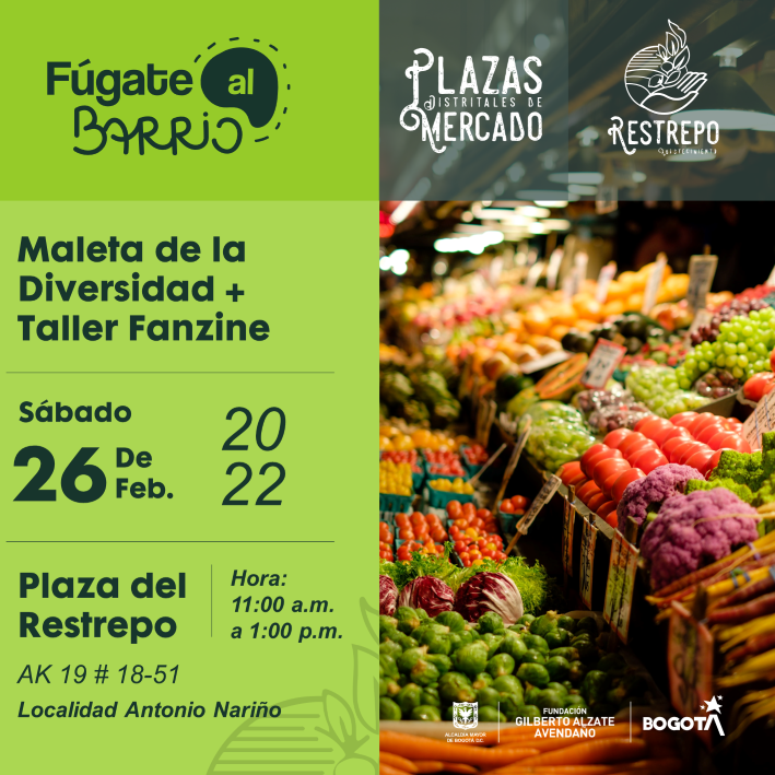 Fúgate al barrio en plazas de mercado