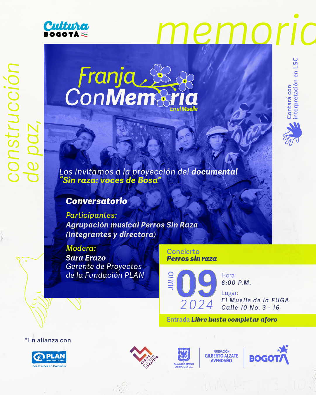 Franja Conmemoria 9 julio