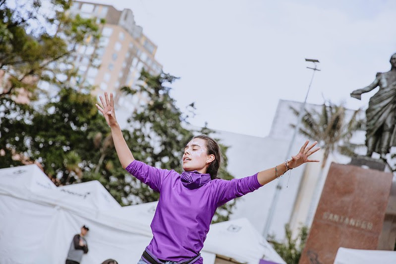 Jóven en el Festival Calma