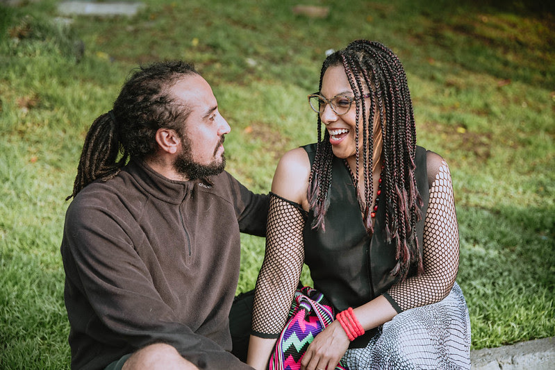 Pareja en jornada respira FUGA