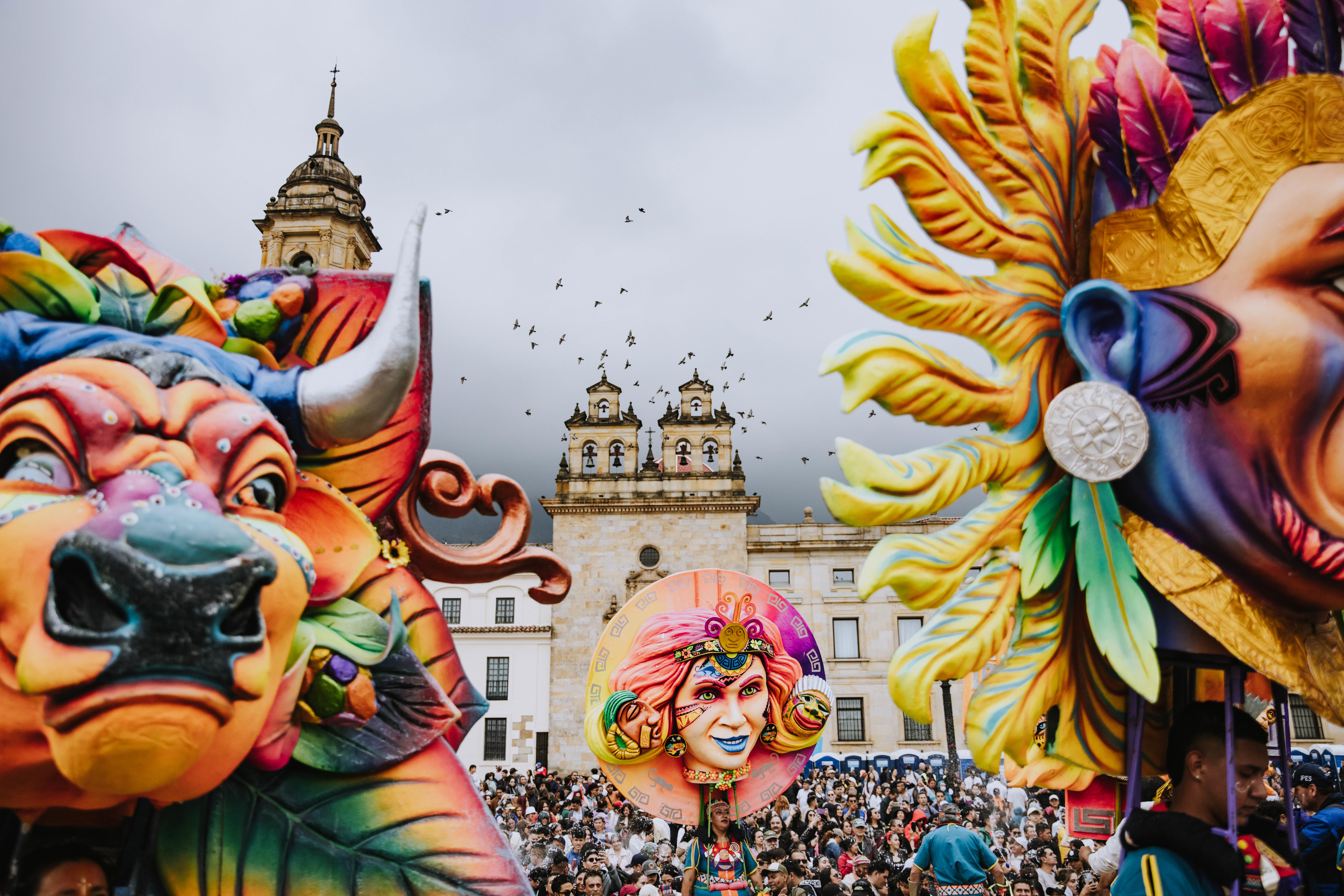 carnaval negros blancos fuga