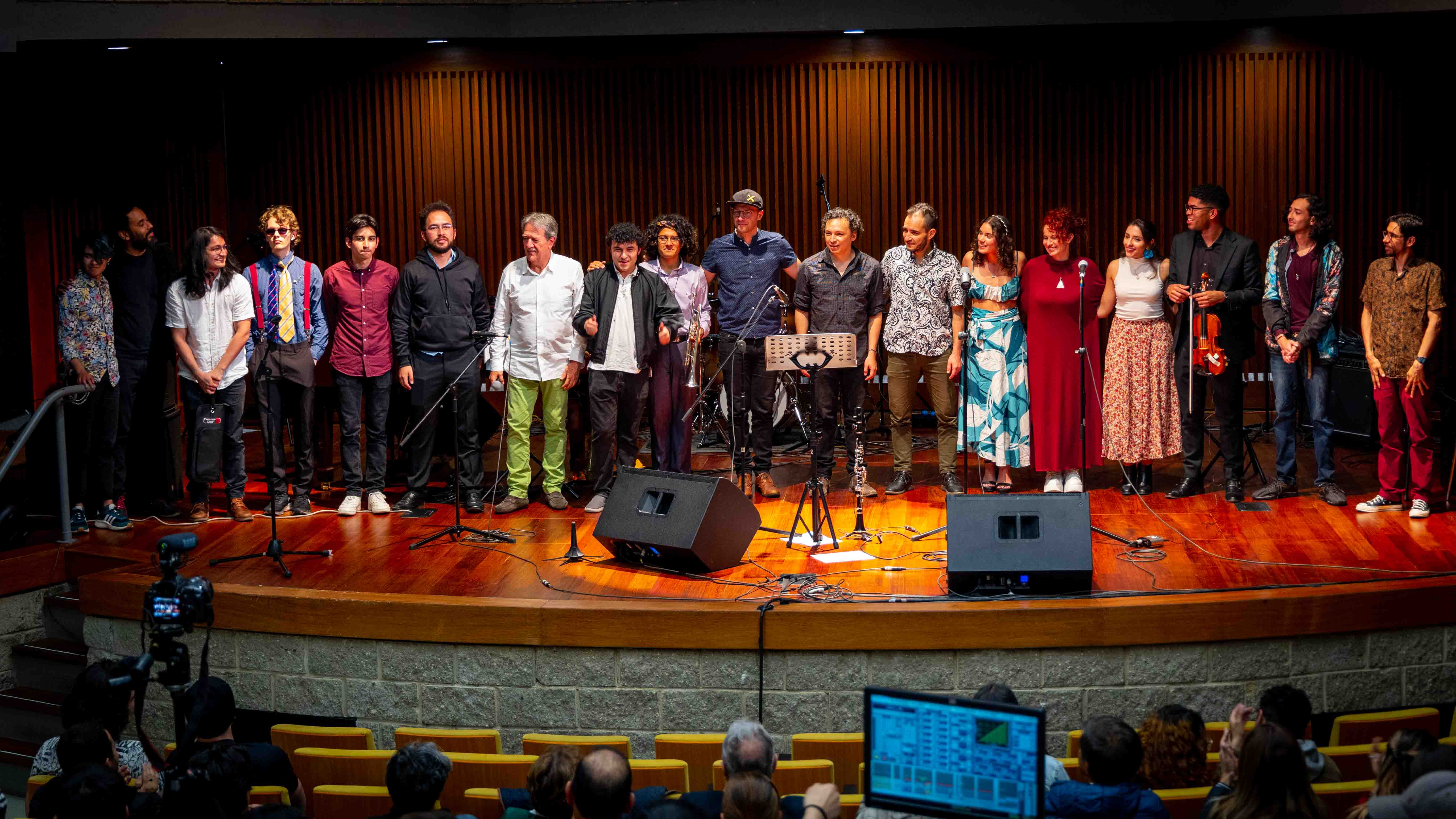 Foto ensambles de Jazz-Uniandes