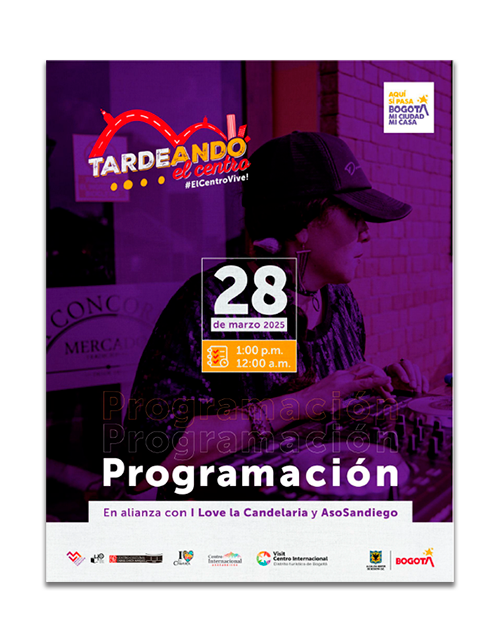 tardeando el centro marzo 2025