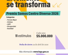 Premio Somos Centro Diverso 2026