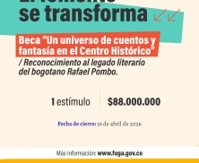 Un Universo de Cuentos y Fantasía en el Centro Histórico / Reconocimiento al legado literario del bogotano Rafael Pombo