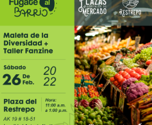 Fúgate al barrio en plazas de mercado