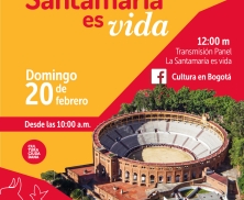 Invitación La Santa María Es Vida 2022