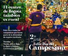 El lado campesino del centro de Bogotá