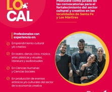 Postúlese como jurado de las convocatorias de Es Cultura Local 2021