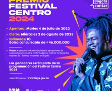Ya están abiertas las convocatorias para el Premio Festival Centro 2024