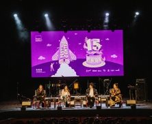 En el salón principal del Teatro Colón, Margarita Díaz, directora de la FUGA estuvo en compañía del equipo de curadores del Festival Centro 2024 conformado por Luisa Piñeros, Juan Antonio Carulla (El Enemigo) y Adriana González Hassig para conversar sobre las novedades que tendrá del Festival Centro 2024 y el reto de programar el primer festival del año en la capital.