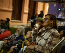 Función de Cine en la Calle 10 de la FUGA