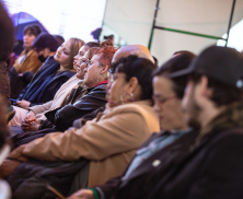 Usuarios de la FUGA durante una actividad en el Muelle de la FUGA