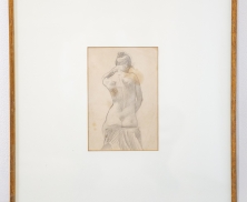 Francisco Antonio Cano (1865 - 1935) Desnudo