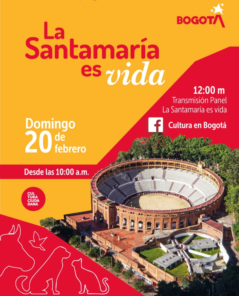 Invitación La Santa María Es Vida 2022