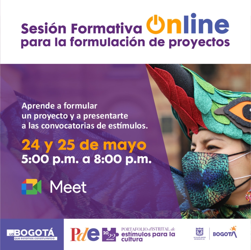Programa Distrital de Estímulos 2022: Formula tu proyecto cultural