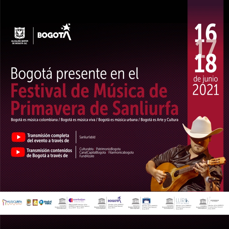 Talento bogotano, en el Festival de Música de Primavera de Sanliurfa en Turquía