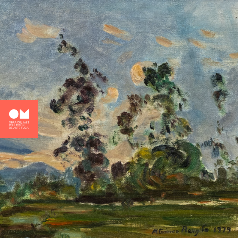 Obra Atardecer de Margarita Gómez de Rengifo