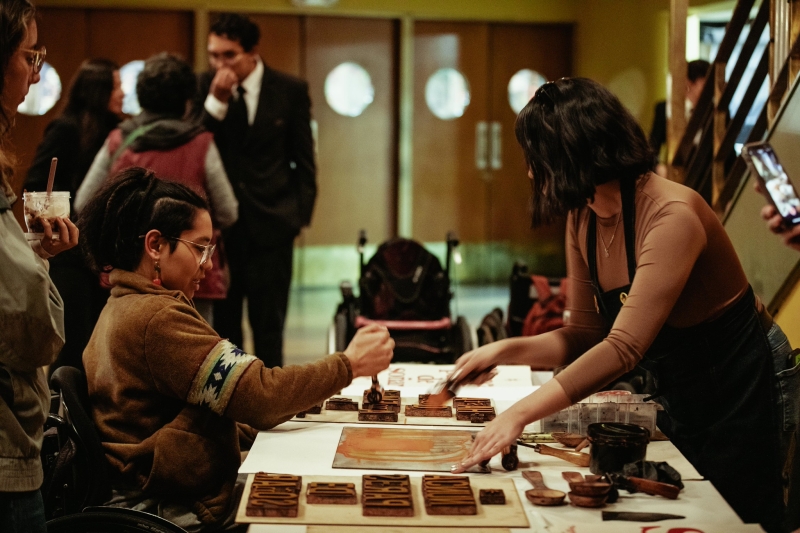 Actividad de la FUGA para personas con discapacidad