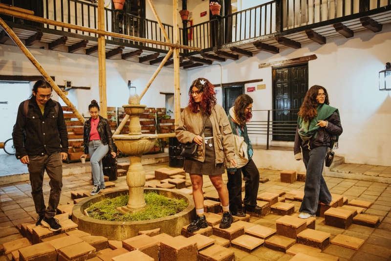 Muestra artística en la FUGA