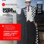 Cartel invitando al evento moda capital este 18 de septiembre en el Centro Cultural Gabriel García Márquez