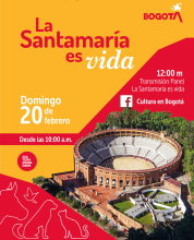 Invitación La Santa María Es Vida 2022