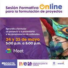 Programa Distrital de Estímulos 2022: Formula tu proyecto cultural