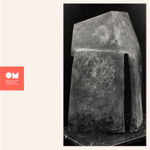 Obra del mes septiembre 2022 FUGA. Pieza escultórica de la artista Nijole Šivickas