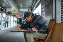 La estrategia ‘Tejiendo historias’ llega a la estación Ricaurte de TransMilenio