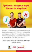 LA FUGA y las entidades distritales, comprometidas con la integridad