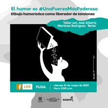 La caricatura como liberador de tensiones. Taller a cargo de Betto