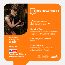 Conversatorio ¿Compromiso del teatro en...?