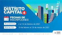 Inicia la etapa de inscripciones de los Procesos de selección 1462 a 1492 y 1546 de 2020 Distrito Capital 4