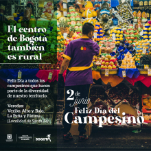 El lado campesino del centro de Bogotá