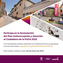Participa en la Formulación del Plan Anticorrupción y de Atención al Ciudadano 2022 de la FUGA