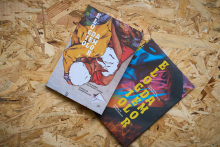 Imagen con dos libros, en la FilBo 2023 se lanza ‘Elogio del Amor’