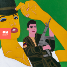 Obra Humo en tus ojos de la artista María de la Paz Jaramillo 