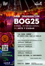 Invitación Bienal Bogotá 2025
