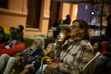 Función de Cine en la Calle 10 de la FUGA