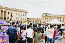 Arte y cultura en la Plaza de Bolívar