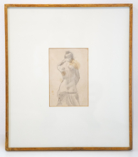 Francisco Antonio Cano (1865 - 1935) Desnudo